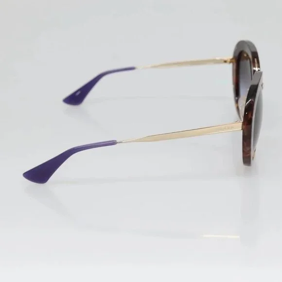 PRADA Sunglasses plastic Brown Auth BA4789 display picture 1
